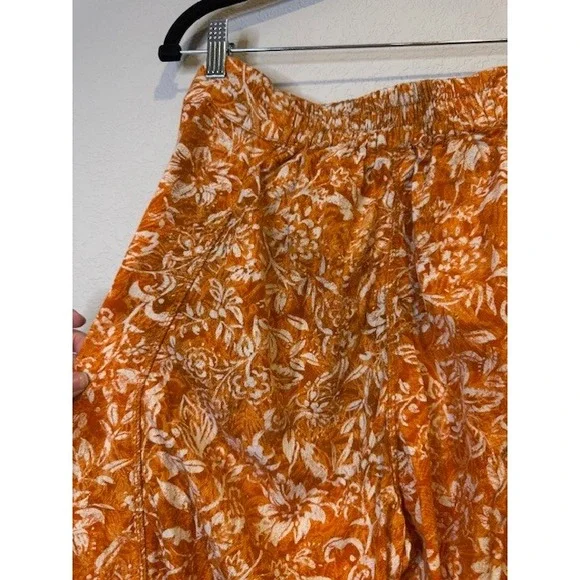 Free People Dusk till dawn Parachute Ruched Pants Boho Sz Small - Picture 6 of 7